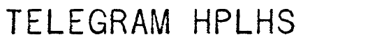 Telegram HPLHS - Download Thousands of Free Fonts at FontZone.net