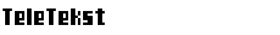 TeleTekst - Download Thousands of Free Fonts at FontZone.net