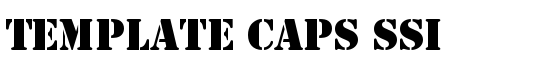 Template Caps SSi - Download Thousands of Free Fonts at FontZone.net