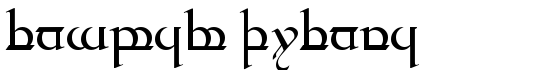 Tengwar Quenya - Download Thousands of Free Fonts at FontZone.net