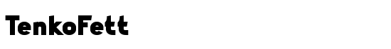 TenkoFett - Download Thousands of Free Fonts at FontZone.net