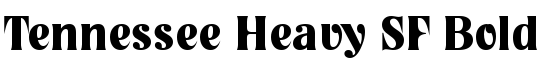 Tennessee Heavy SF Bold - Download Thousands of Free Fonts at FontZone.net