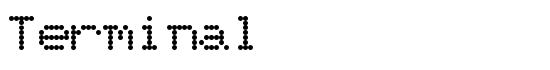 Terminal - Download Thousands of Free Fonts at FontZone.net