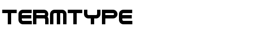 Termtype - Download Thousands of Free Fonts at FontZone.net