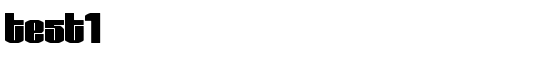 test1 - Download Thousands of Free Fonts at FontZone.net