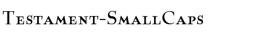 Testament-SmallCaps - Download Thousands of Free Fonts at FontZone.net