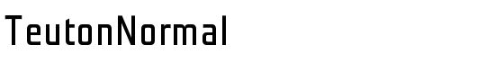 TeutonNormal - Download Thousands of Free Fonts at FontZone.net
