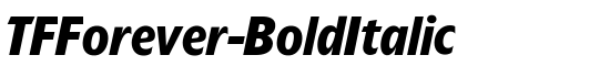 TFForever-BoldItalic - Download Thousands of Free Fonts at FontZone.net