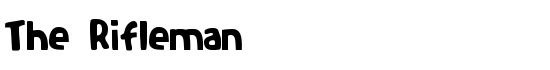 The Rifleman - Download Thousands of Free Fonts at FontZone.net