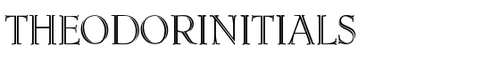TheodorInitials - Download Thousands of Free Fonts at FontZone.net