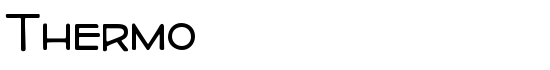 Thermo - Download Thousands of Free Fonts at FontZone.net