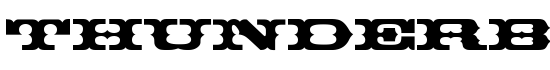 Thunderbird ICG - Download Thousands of Free Fonts at FontZone.net