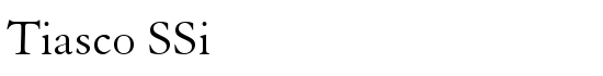 Tiasco SSi - Download Thousands of Free Fonts at FontZone.net