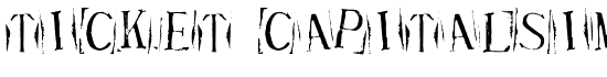 Ticket CapitalsImpressed - Download Thousands of Free Fonts at FontZone.net