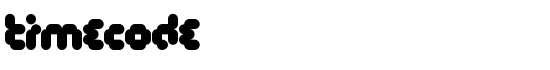 Timecode - Download Thousands of Free Fonts at FontZone.net
