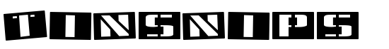 Tinsnips - Download Thousands of Free Fonts at FontZone.net