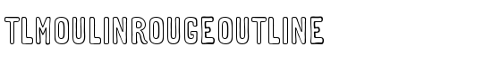 TLMoulinRougeOutline - Download Thousands of Free Fonts at FontZone.net