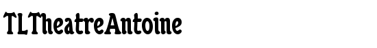 TLTheatreAntoine - Download Thousands of Free Fonts at FontZone.net