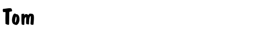 Tom - Download Thousands of Free Fonts at FontZone.net