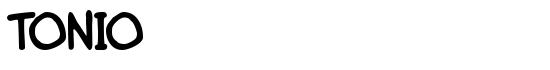 Tonio - Download Thousands of Free Fonts at FontZone.net