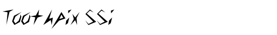 Toothpix SSi - Download Thousands of Free Fonts at FontZone.net