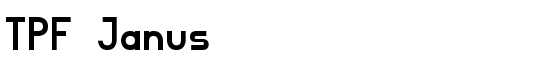TPF Janus - Download Thousands of Free Fonts at FontZone.net