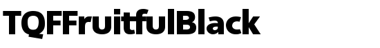 TQF_FruitfulBlack - Download Thousands of Free Fonts at FontZone.net