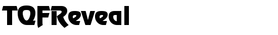 TQF_Reveal - Download Thousands of Free Fonts at FontZone.net