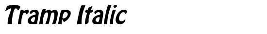 Tramp Italic - Download Thousands of Free Fonts at FontZone.net