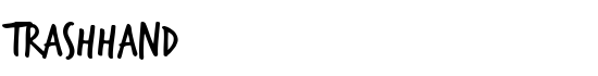 TrashHand - Download Thousands of Free Fonts at FontZone.net