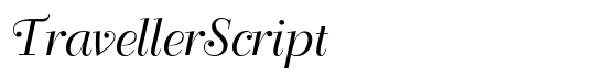 TravellerScript - Download Thousands of Free Fonts at FontZone.net