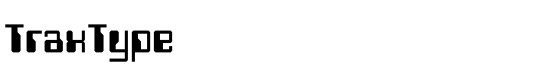 TraxType - Download Thousands of Free Fonts at FontZone.net