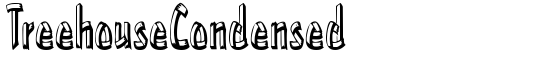 TreehouseCondensed - Download Thousands of Free Fonts at FontZone.net