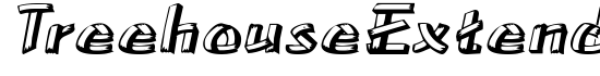 TreehouseExtended Oblique - Download Thousands of Free Fonts at FontZone.net