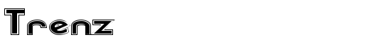 Trenz - Download Thousands of Free Fonts at FontZone.net