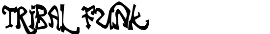 Tribal Funk - Download Thousands of Free Fonts at FontZone.net