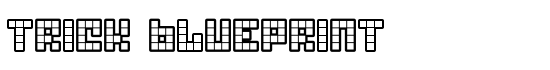 Trick Blueprint - Download Thousands of Free Fonts at FontZone.net