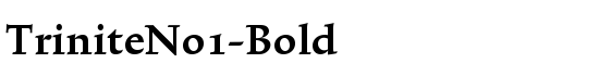 TriniteNo1-Bold - Download Thousands of Free Fonts at FontZone.net
