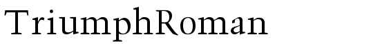 TriumphRoman - Download Thousands of Free Fonts at FontZone.net