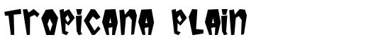 Tropicana Plain - Download Thousands of Free Fonts at FontZone.net