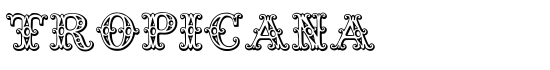 Tropicana - Download Thousands of Free Fonts at FontZone.net