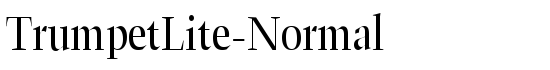 TrumpetLite-Normal - Download Thousands of Free Fonts at FontZone.net