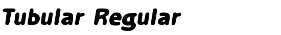 Tubular Regular - Download Thousands of Free Fonts at FontZone.net