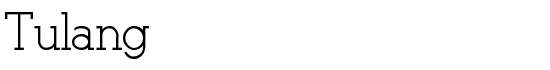 Tulang  - Download Thousands of Free Fonts at FontZone.net