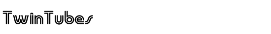 TwinTubes - Download Thousands of Free Fonts at FontZone.net