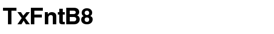 TxFntB8 - Download Thousands of Free Fonts at FontZone.net