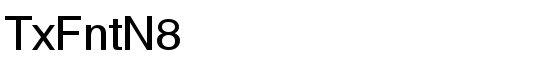 TxFntN8 - Download Thousands of Free Fonts at FontZone.net