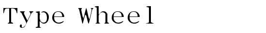 Type Wheel - Download Thousands of Free Fonts at FontZone.net