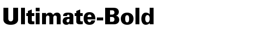 Ultimate-Bold - Download Thousands of Free Fonts at FontZone.net