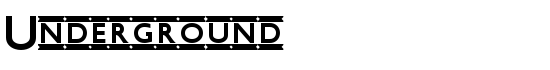 Underground - Download Thousands of Free Fonts at FontZone.net